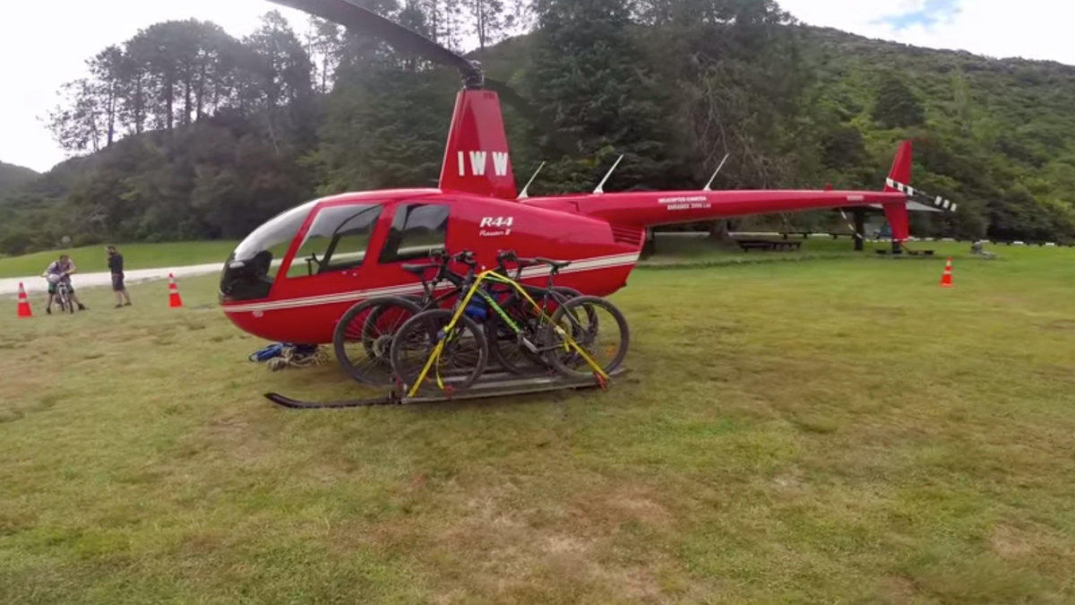 Heli-Biking in New Zealand