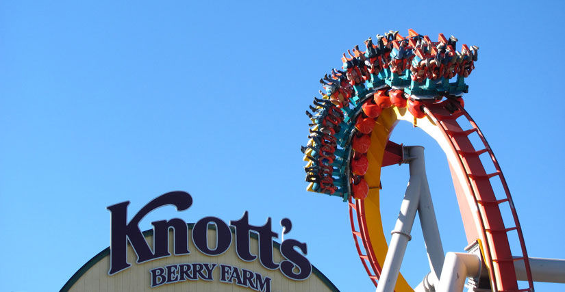 New Slides And Ride At The Knott’s Berry Farm