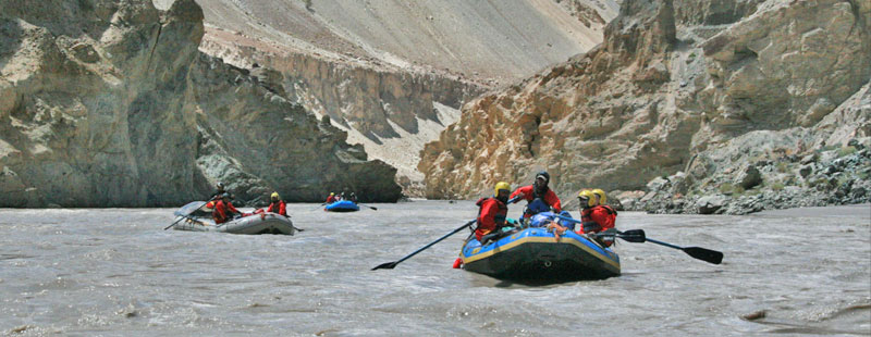 Rafting In Zanskar River