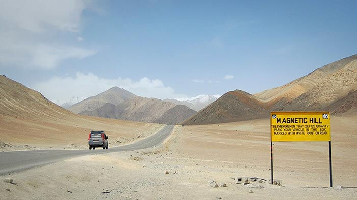 Magnetic Hill of Leh, Ladakh