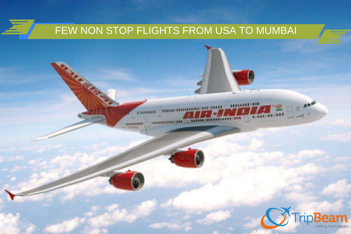 NON STOP FLIGHTS FROM USA TO MUMBAI