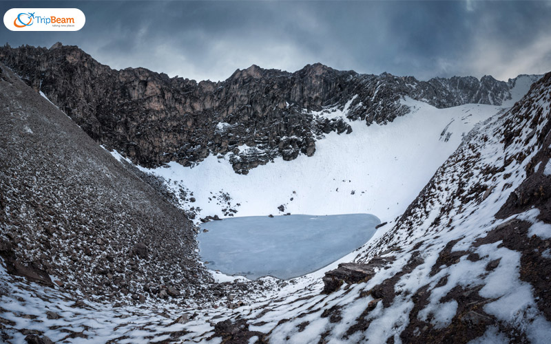 Overview of the Roopkund lake