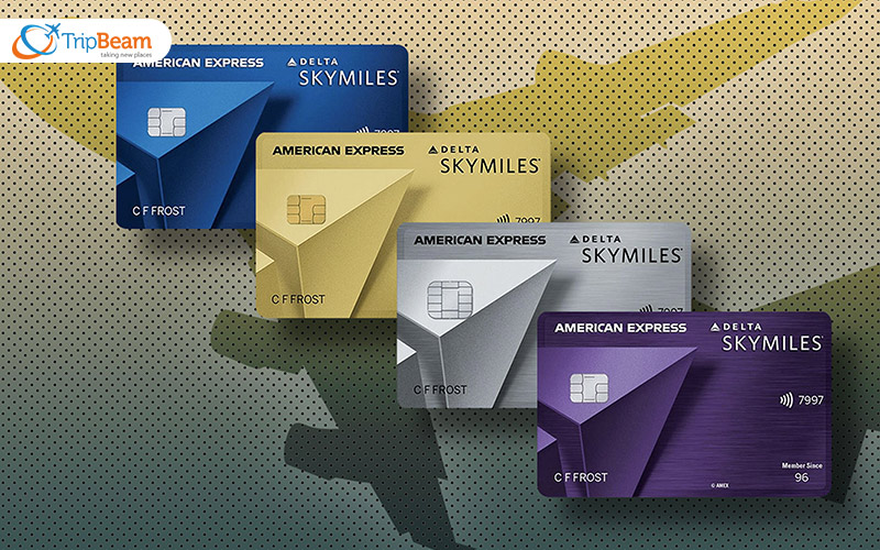 Delta SkyMiles may be Earned by using Delta Credit Cards