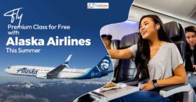 Fly Premium Class for Free with Alaska Airlines This Summer