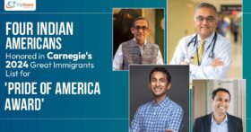 Four Indian Americans Honored in Carnegie's 2024 Great Immigrants List for 'Pride of America Award'