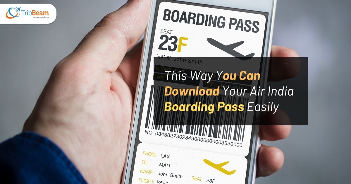 This Way You Can Download Your Air India Boarding Pass Easily Tripbeam com